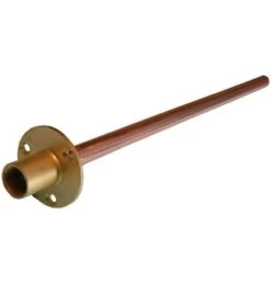 1/2″ Wallplate With 15mm Copper Tail X 600mm