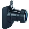 McAlpine BOSSCONN82T-BL 3 X 1.5 Inch Black Soil Pipe Boss Connector