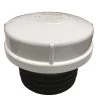 FLOPLAST 110mm White External Air Admittance Valve AX110