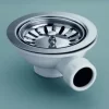 Macdee Stainless Steel Sink Basket Strainer Waste