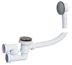 Quick-Clac 1 1/2 Inch Overflow Bath Waste