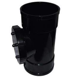 Double Socket Access Pipe – Black
