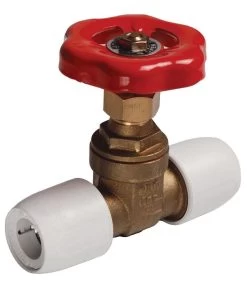 Hep2O 15mm Hot & Cold Brass Gate Valve