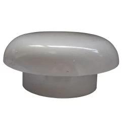 White Solvent Soil Pipe Mushroom Vent Cowl