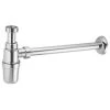 McAlpine A32UK-CP 1.25 Inch Chromed Plastic Trap With Pipe