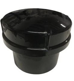 FLOPLAST 110mm Black External Air Admittance Valve AV110
