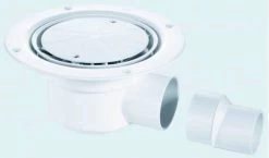 McAlpine TSG50SS Horizontal Outlet Shower Gulley (S.Steel)