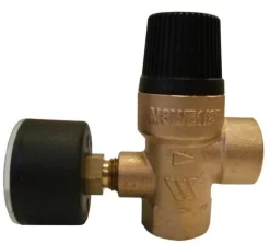 Watts Pressure Relief Valve – FxF Gauge Type MSM – 1/2″ 3 Bar