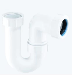 McAlpine Tubular Swivel P Trap With 75mm Seal 2″ SE10