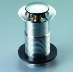 MacDee 1.25 Inch Pushplug Unslotted Waste WBK94CP