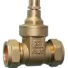 22mm DZR Lockshield Gate Valve