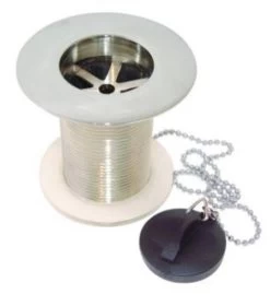 MacDee 1.5 Inch Unslotted Sink Waste WSS23CP