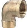 1 1/4″ Brass Male & Female Elbow