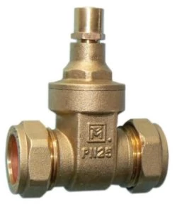 54mm Lockshield Gate Valve