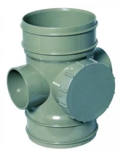 Solvent Weld Soil Access Pipe Grey SS275