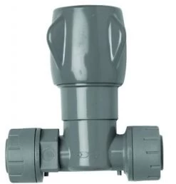 Polyplumb 20mm X 15mm MDPE Polyfast Stopcock – PB262015