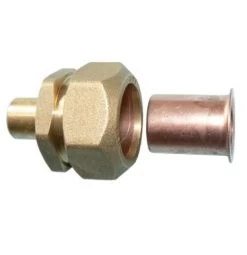 22mm X 25mm MDPE PSA DZR Adaptor
