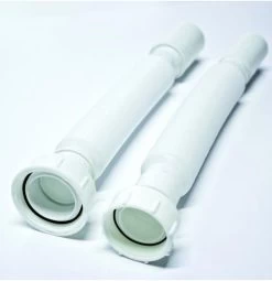 Universal Flexible Waste 40mm White