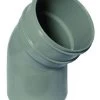 Solvent Weld Soil Bottom Offset Bend Grey