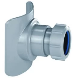 McAlpine BOSSCONN82T-GR 3 X 1.5 Inch Grey Soil Pipe Boss Connector