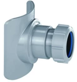 McAlpine BOSSCONN110-GR 4 X 1.25 Inch Grey Soil Pipe Boss Connector