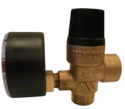 Watts Pressure Relief Valve – MxF Gauge Type MSML – 1/2″ 3 Bar