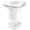 McAlpine TSG2T6WH Vertical Outlet Shower Gulley White