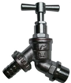 1/2″ Hose Union Chrome Bibtap