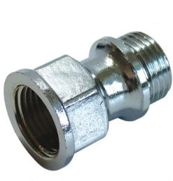 1/2″ BSP X 75mm Chrome Plated Brass Extention