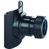 McAlpine BOSSCONN110-BL 4 X 1.25 Inch Black Soil Pipe Boss Connector