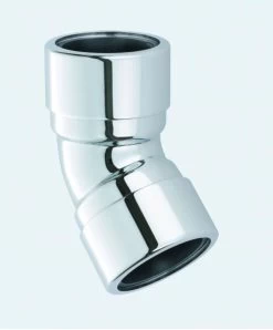42mm McAlpine Chrome Plated 135 Degree Bend 42B-CB