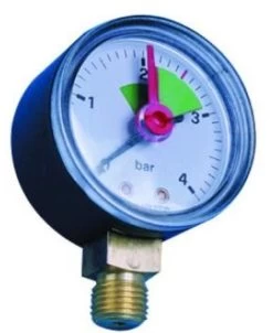 Watts 0-10 Bar Boiler Pressure Gauge – Bottom Connection