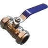 28mm Economy Lever Ball Valve – Blue Handle
