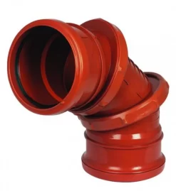 FLOPLAST Underground Drain 110mm Adjustable Bend
