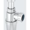 McAlpine A10AR-CP 1.25 Inch Chrome Polished Reseal Adjustable Bottle Trap