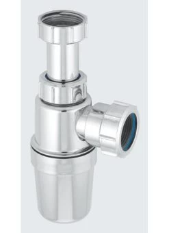 McAlpine A10AR-CP 1.25 Inch Chrome Polished Reseal Adjustable Bottle Trap