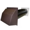 Stadium BM418B Core Drill Anti Draft Black Hole Vent (Brown Cowl)