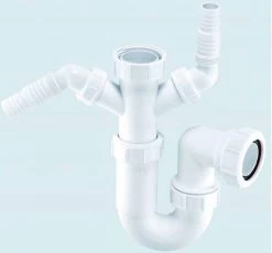 McAlpine Double Appliance P Trap – WM11