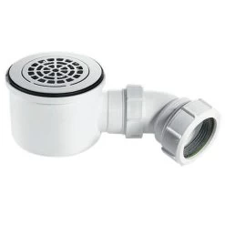 McAlpine ST90CPB-P-HP2 1.5 Inch Chromed Brass Shower Trap