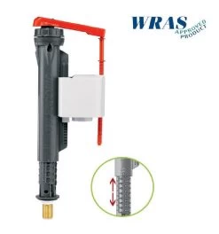 Jollyfill 1/2 Inch Brass Shank Telescopic Bottom Inlet Flush Valve