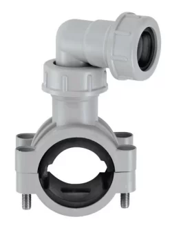 McAlpine CLAMP1GR 19/23mm Grey Pipe Clamp