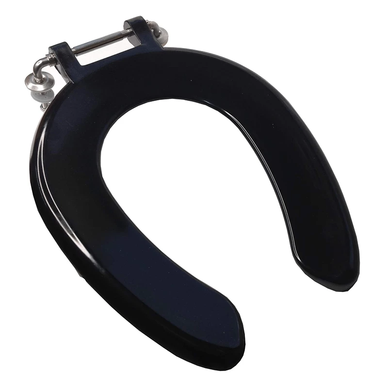Celmac Crescent Black Child Junior JR Toilet School Seat 3 Celmac Crescent Black Child Junior JR Toilet School Seat - Image 3