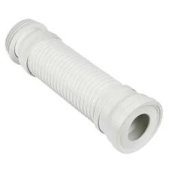 FloPlast White Extendable Flexible Soil Pan Connector – 160-300mm