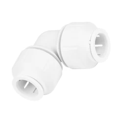 JG Speedfit White Plastic Equal 90° Elbow Connector – 28mm