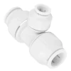 JG Speedfit White Plastic Reducing Tee – 28mm X 28mm X 22mm