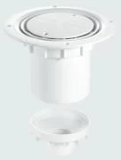 McAlpine TSG2WH Vertical Outlet Shower Gulley (White)