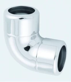 42mm McAlpine Chrome Plated 90 Degree Bend 42A-CB