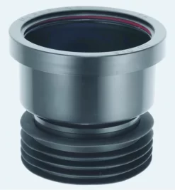 McAlpine Black Drain Connector – DC1BL