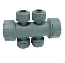 Polyplumb 22mm X 10mm 4 Port Manifold – PB4822