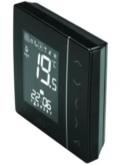 Speedfit STATW1B AURA 4 In1 Black Battery Thermostat